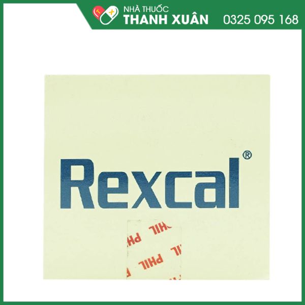 Rexcal chữa thiếu canxi, còi xương, loãng xương